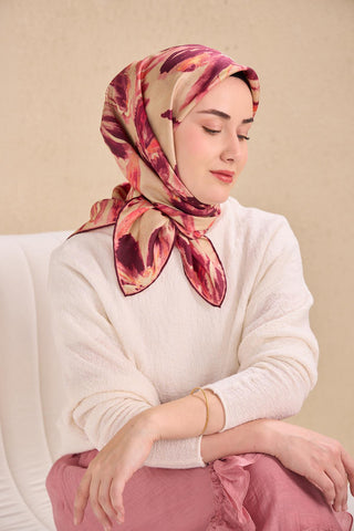 Silk Home Twill İpek Eşarp 11513-17 - | Silk Home