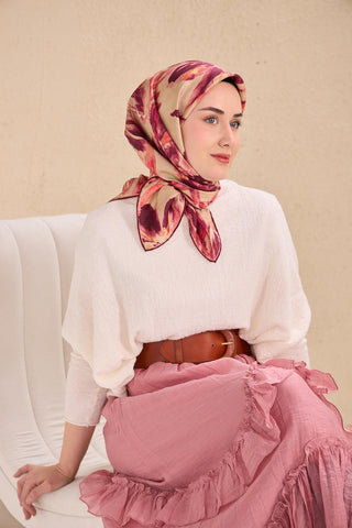 Silk Home Twill İpek Eşarp 11513-17 - | Silk Home