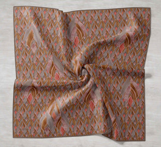 Twill İpek Eşarp Serenit Yeşil Gri 90x90
