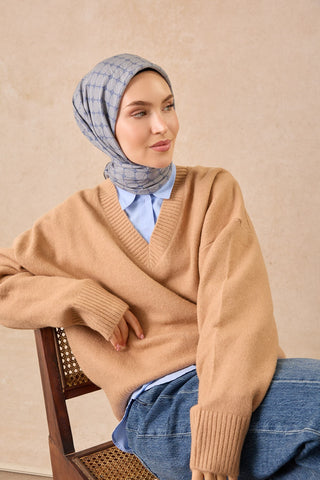 Silkhome Olinda Eşarp Buz Mavisi