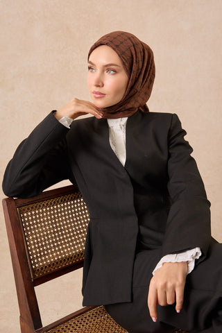 Silkhome Olinda Eşarp Çikolata Kahve