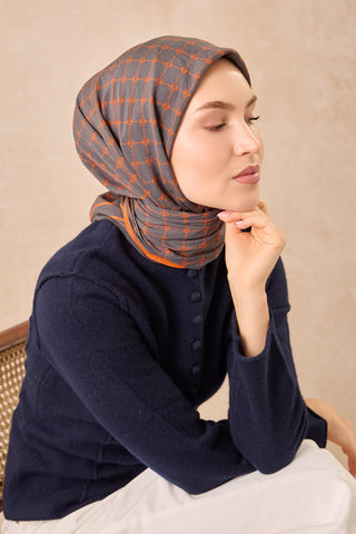 Silkhome Olinda Eşarp Füme