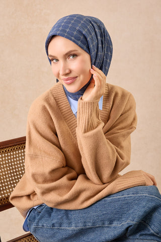 Silkhome Olinda Eşarp İndigo