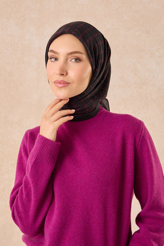 Silkhome Olinda Eşarp Siyah - Olinda Eşarp - | Silk Home