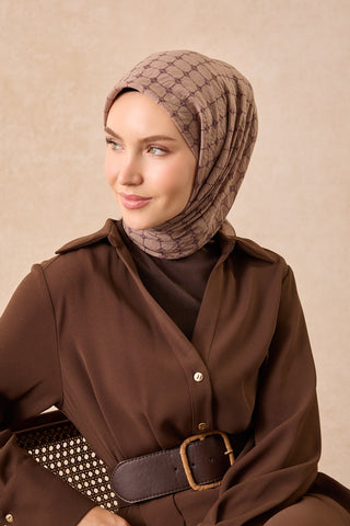 Silkhome Olinda Eşarp Sütlü Kahve
