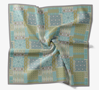 Soft Eşarp Authentic Gök Mavi - Soft Eşarp - | Silk Home