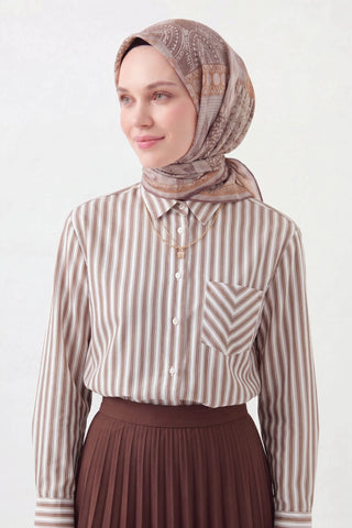 Soft Eşarp Authentic Gül Kurusu