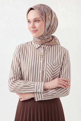 Soft Eşarp Authentic Gül Kurusu