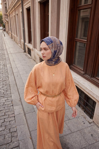 Soft Eşarp Authentic Mocha Mousse - Soft Eşarp - | Silk Home
