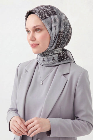 Soft Eşarp Authentic Siyah - Soft Eşarp - | Silk Home