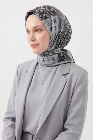 Soft Eşarp Authentic Siyah - Soft Eşarp - | Silk Home