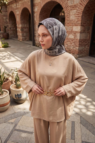 Soft Eşarp Authentic Siyah - Soft Eşarp - | Silk Home