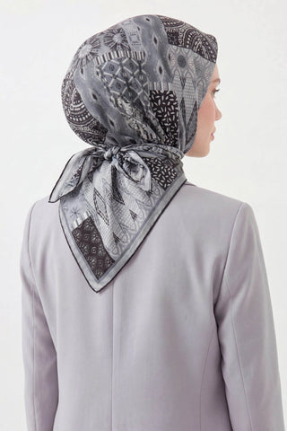 Soft Eşarp Authentic Siyah - Soft Eşarp - | Silk Home