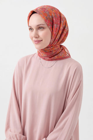 Soft Eşarp Autumn Bloom Fuşya