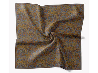 Soft Eşarp Autumn Bloom Hardal - Soft Eşarp - | Silk Home