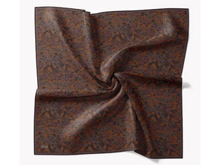 Soft Eşarp Autumn Bloom Koyu Turuncu