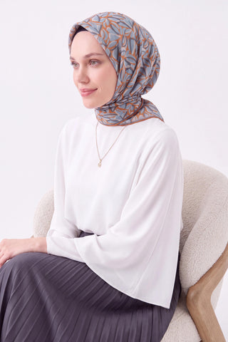 Soft Scarf Pebble Sky Blue