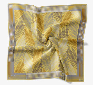 Soft Eşarp Eskiz Açık Sarı - Soft Eşarp - | Silk Home