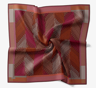 Soft Eşarp Eskiz Bordo