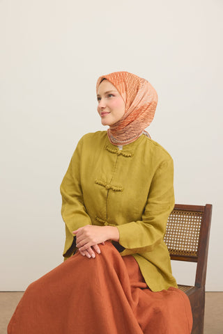 Soft Eşarp Eskiz Yavruağzı - Soft Eşarp - | Silk Home