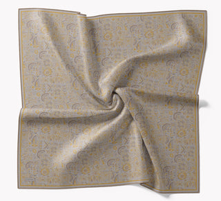Soft Eşarp Etnik Gri - Soft Eşarp - | Silk Home