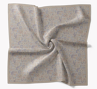 Soft Eşarp Etnik Gümüş - Soft Eşarp - | Silk Home