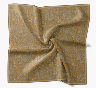 Soft Eşarp Etnik Olive - Soft Eşarp - | Silk Home