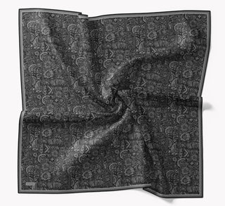 Soft Eşarp Etnik Siyah - Soft Eşarp - | Silk Home