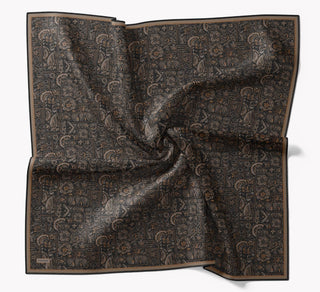 Soft Eşarp Etnik Siyah - Soft Eşarp - | Silk Home
