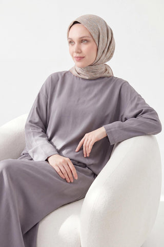 Soft Eşarp Flow Lila