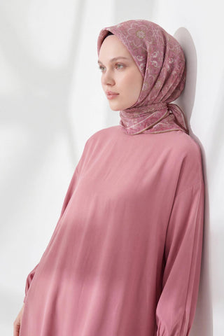 Soft Eşarp Fuşya 90x90 - Soft Eşarp - | Silk Home