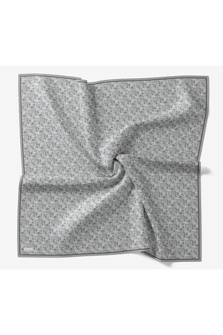 Soft Eşarp Garden Gri 90x90