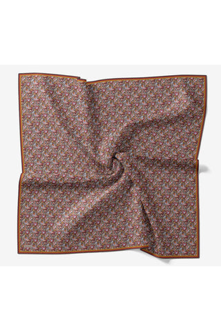 Soft Eşarp Garden Kırmızı 90x90