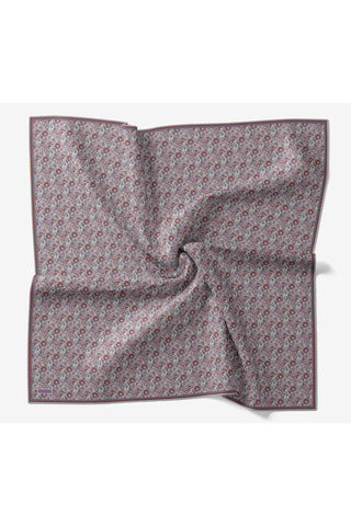 Soft Eşarp Garden Koyu Gri 90x90