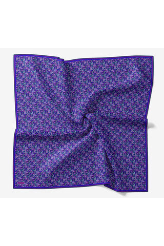 Soft Eşarp Garden Morcivert 90x90