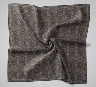 Soft Eşarp Gri 90x90 - Soft Eşarp - | Silk Home