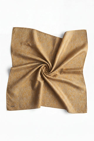 Soft Eşarp Lina Flora Olive 90x90 - Soft Eşarp - | Silk Home