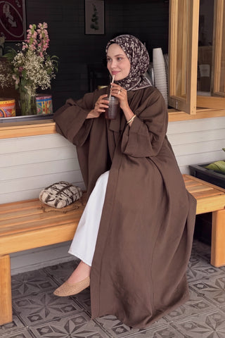 Soft Eşarp Mini Floral Siyah