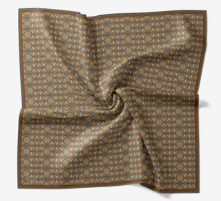 Soft Eşarp Minimal Motif Koyu Gri - Soft Eşarp - | Silk Home