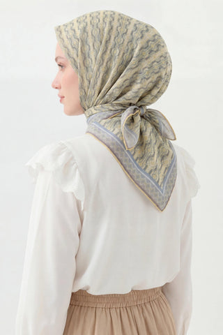 Soft Eşarp Pacman Sarı - Soft Eşarp - | Silk Home