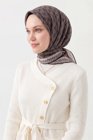 Soft Eşarp Pacman Siyah
