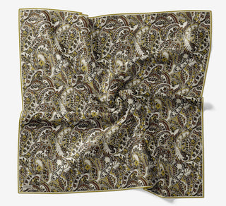 Soft Eşarp Perla Yağ Yeşili 90x90
