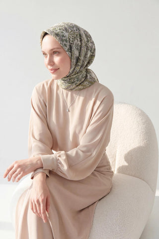 Soft Eşarp Perla Yeşil 90x90