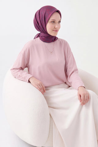 Soft Eşarp Petra Fuşya - Soft Eşarp - | Silk Home