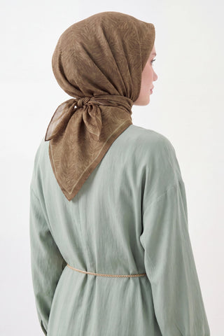 Soft Eşarp Petra Haki - Soft Eşarp - | Silk Home