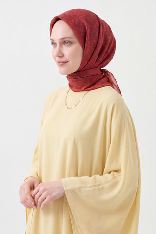 Soft Eşarp Petra Kırmızı - Soft Eşarp - | Silk Home