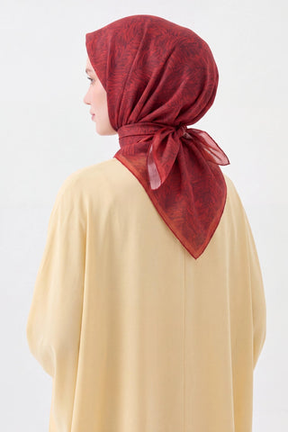 Soft Eşarp Petra Kırmızı - Soft Eşarp - | Silk Home