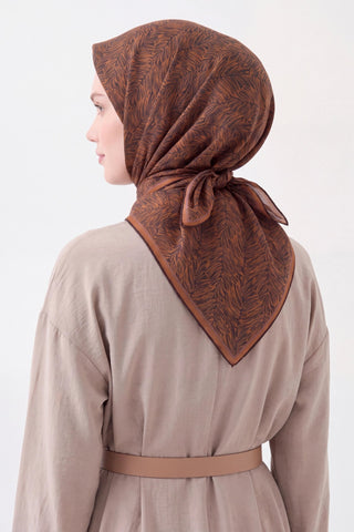 Soft Eşarp Petra Koyu Turuncu - Soft Eşarp - | Silk Home