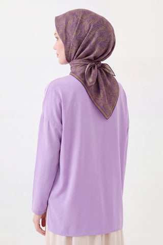Soft Eşarp Petra Mor - Soft Eşarp - | Silk Home