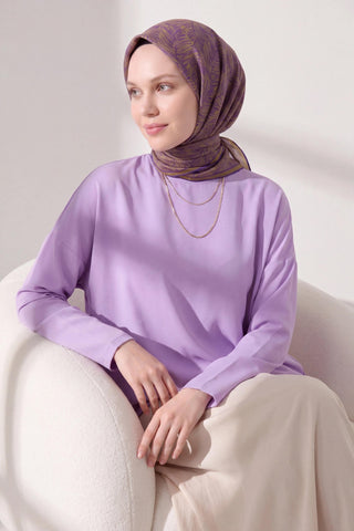 Soft Eşarp Petra Mor - Soft Eşarp - | Silk Home